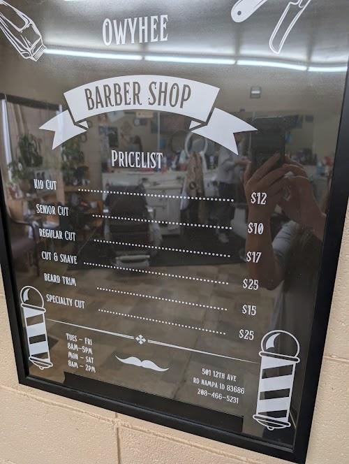 Owyhee Barber Shop