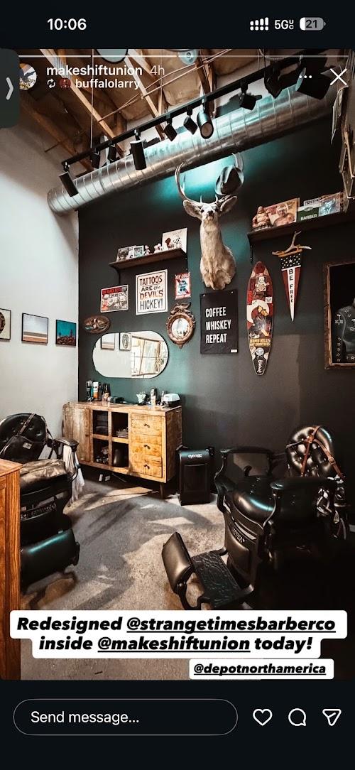 Strange Times Barber Shop Summerlin Las Vegas